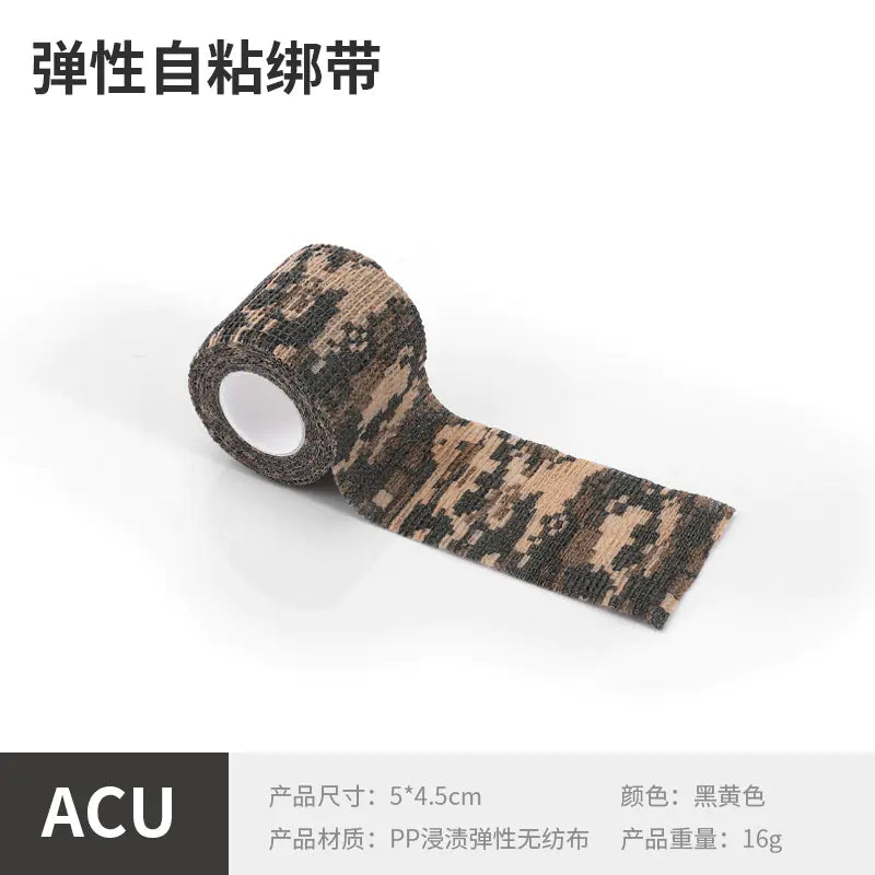 Outdoor Camouflage Self-Adhesive Elastic Tape Strips - Joomcy