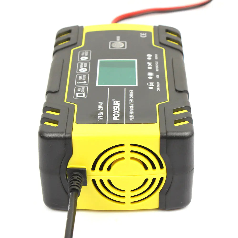 LCD Display Motorcycle Battery Charger - Joomcy