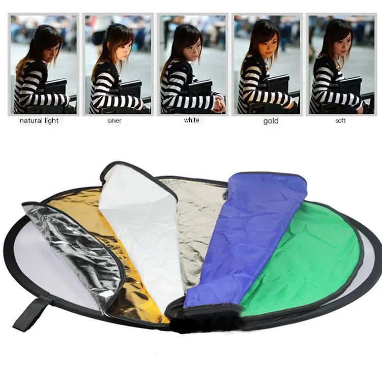 7-in-1 Portable Reflector Photography Background Panel - Joomcy