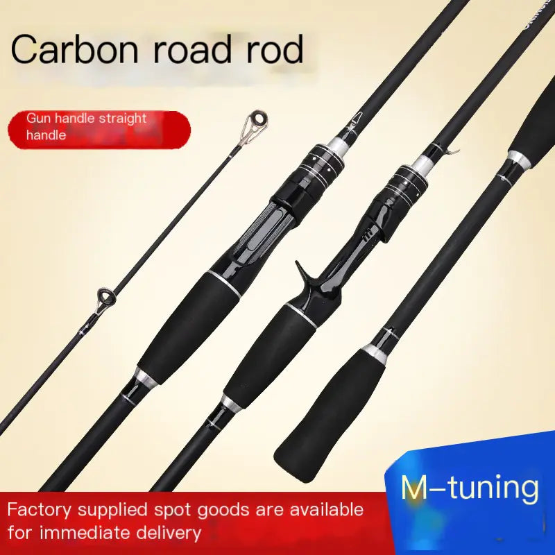 Fiberglass Soft Tip Fishing Rod for Lure Casting - Joomcy