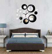 Creative European Wall Clock - DIY 3D Acrylic Design