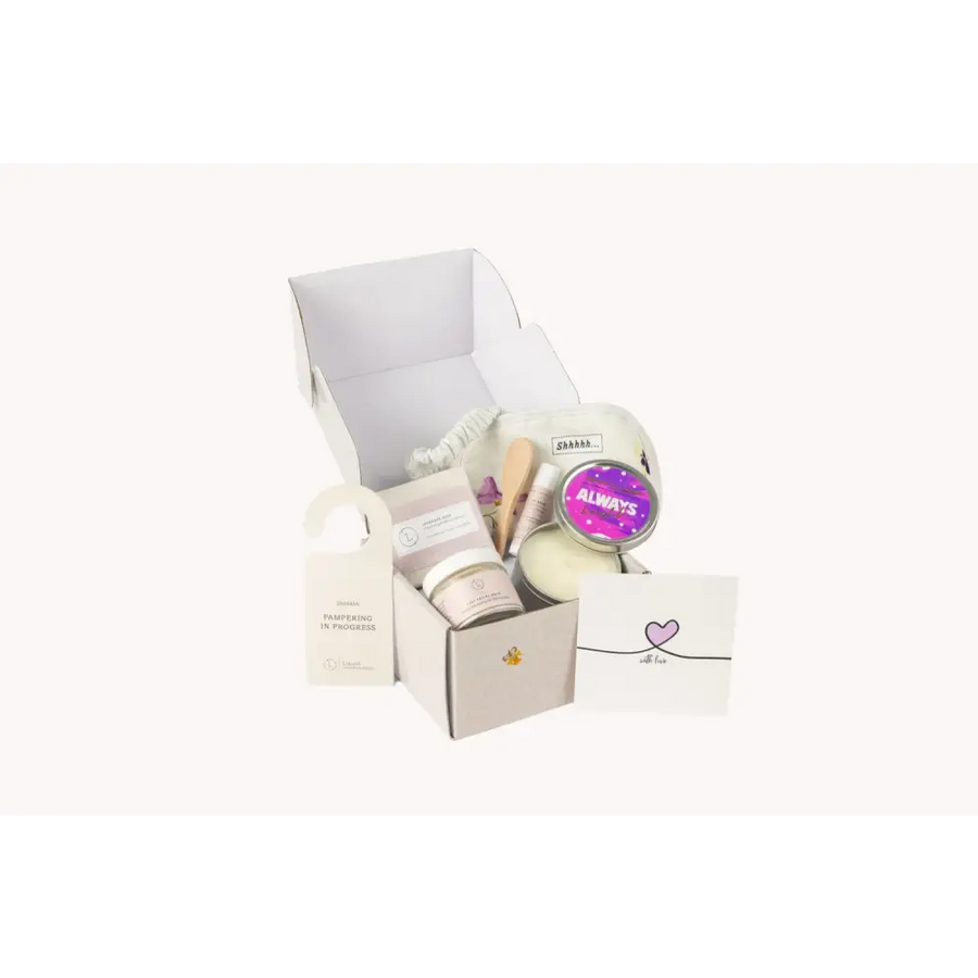 Natural bath and body gift set, Thank you gift box - AP