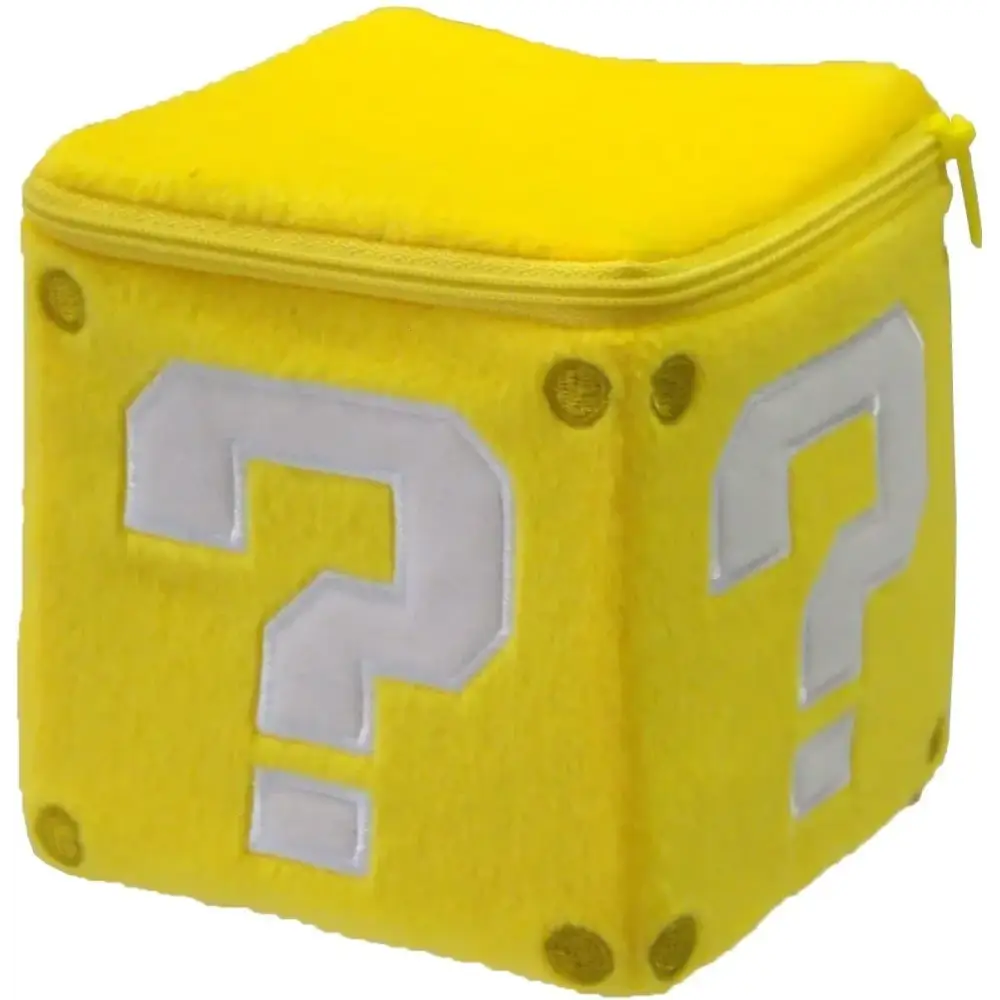 Nintendo Official Super Mario Coin Box 5" Plush
