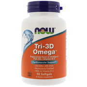 Now Foods Now Foods (3 Pack) Tri-3D Omega 330 EPA/220 DHA 90 Softgels