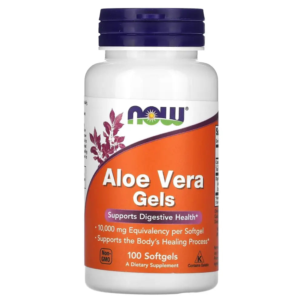 NOW Foods Aloe Vera 10 000 Gels 100 Sgels