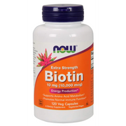 NOW Foods Biotin 10 mg Extra Strength 120 Vcaps