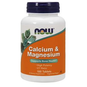 NOW FOODS Cal Mag 500/250mg 100 CT