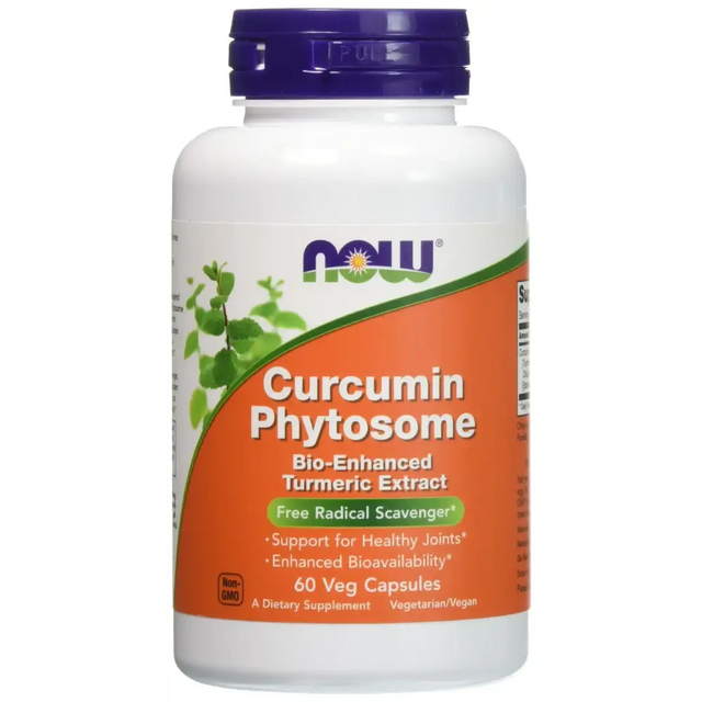 Now Foods Curcumin Phytosome - 60 Vcaps 3 Pack