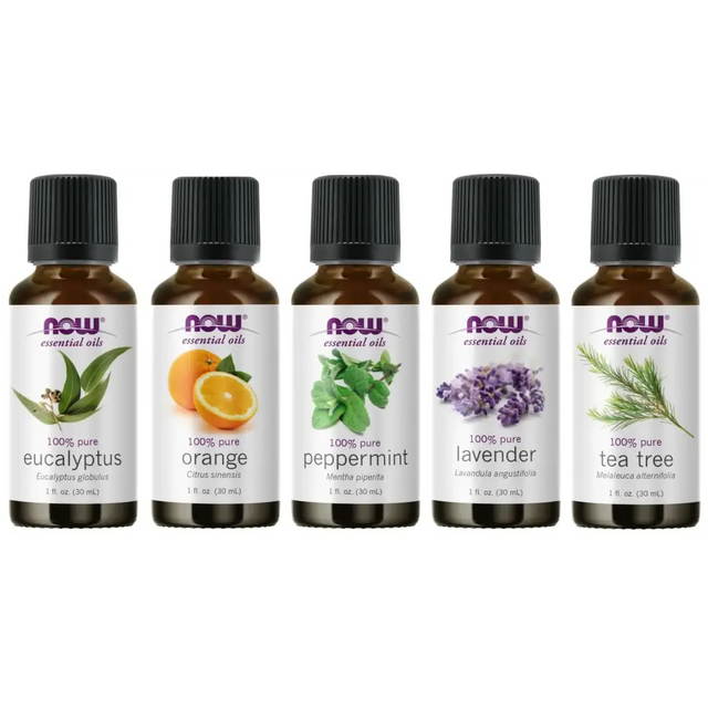 Now Foods Essential Oil 5-Pack Variety Sampler 1 Ounce