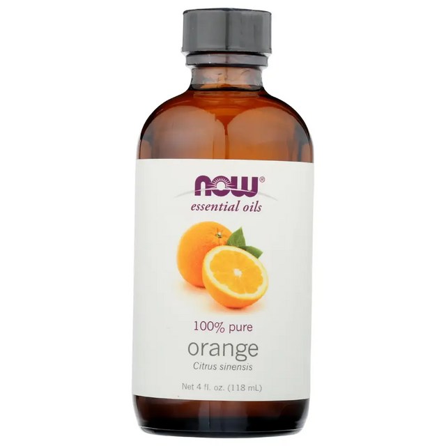 NOW FOODS Orange Essential Oil 4 FZ