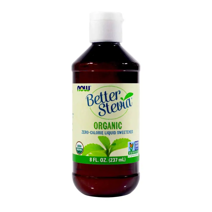 NOW FOODS ORGANIC BETTER STEVIA 8 OUNCE 2-PACK