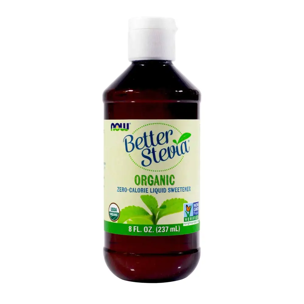 NOW FOODS ORGANIC BETTER STEVIA 8 OUNCE 2-PACK