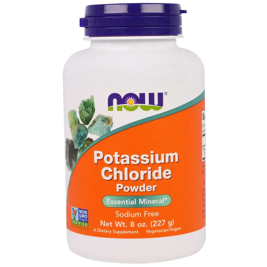 Now Foods: Potassium Chloride Powder Table Salt Substitute 8 oz (2 pack)