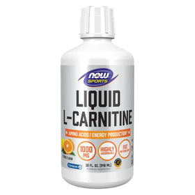 Now Foods Sports Liquid L-Carnitine Citrus 1000 mg 32 fl oz (946 ml)