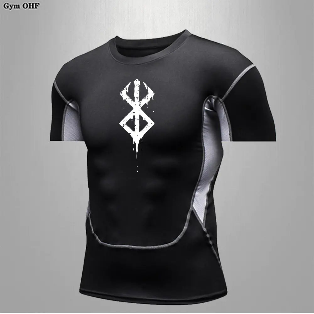 Men's Fitness Quick-Dry Compression T-Shirt
