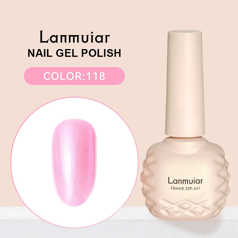 New Colorful Metallic Cat Eye Gel Nail Polish (In Stock)