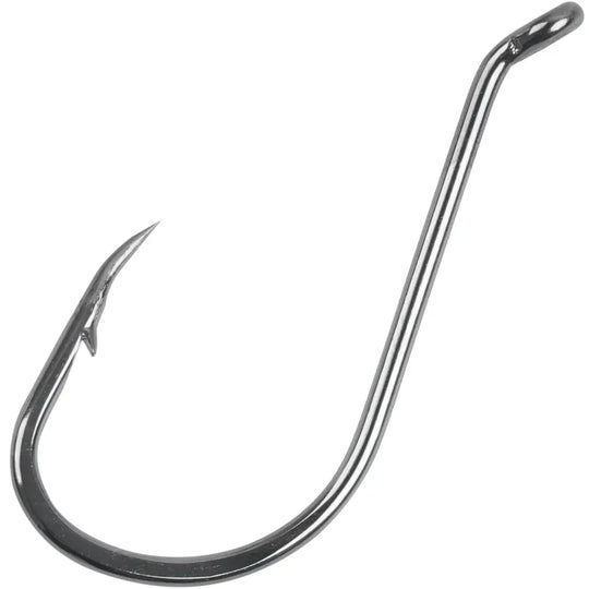 Octopus Fishing Hooks-120pcs Sport Circle Hooks Saltwater Octopus Beak Offset Fishing Hooks Black High Carbon Steel Fishing Jig Hooks Barbed Fish Hooks Freshwater Bass Trout Size8#-9/0 (150pcs-4#)
