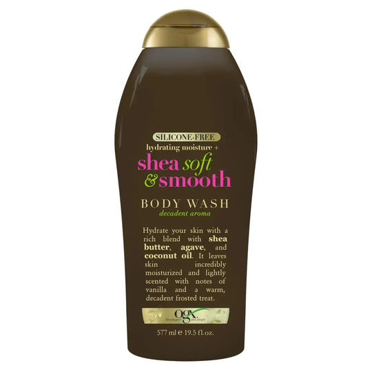 OGX Hydrating Moisture + Shea Soft & Smooth Body Wash 19.5 Fl Oz