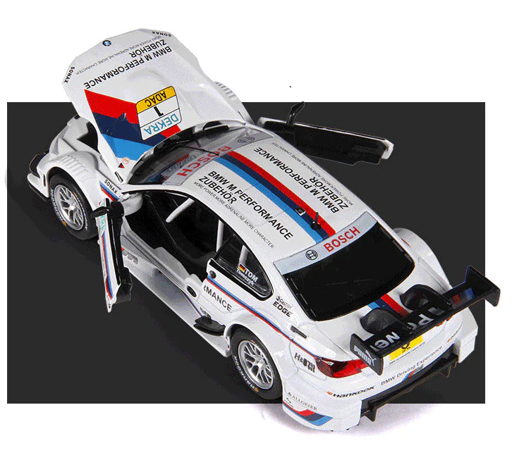 Alloy Car Model with Sound and Light Features