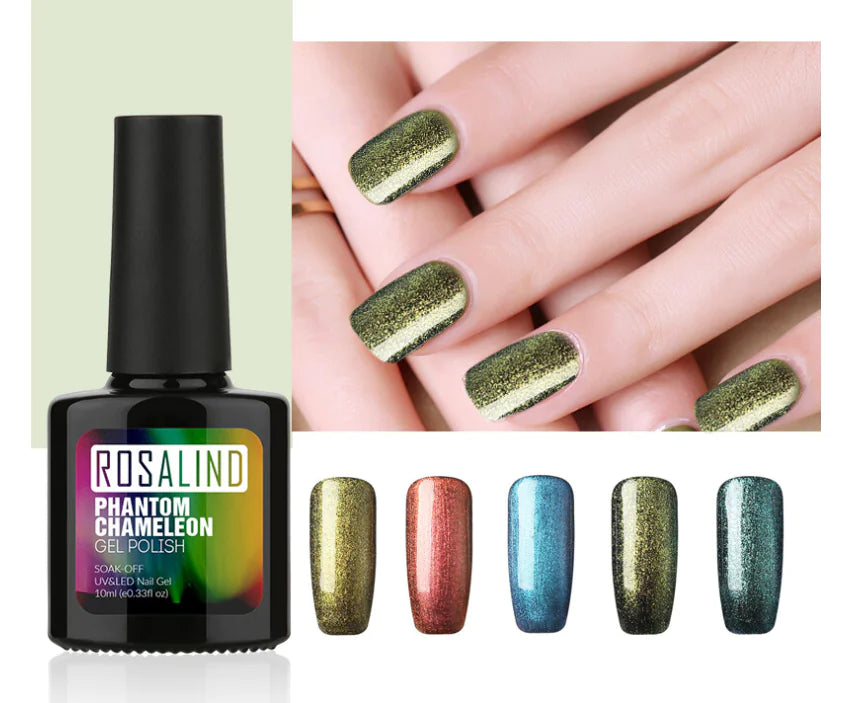 ROSALIND Eco-Friendly Chameleon Nail Gel Polish