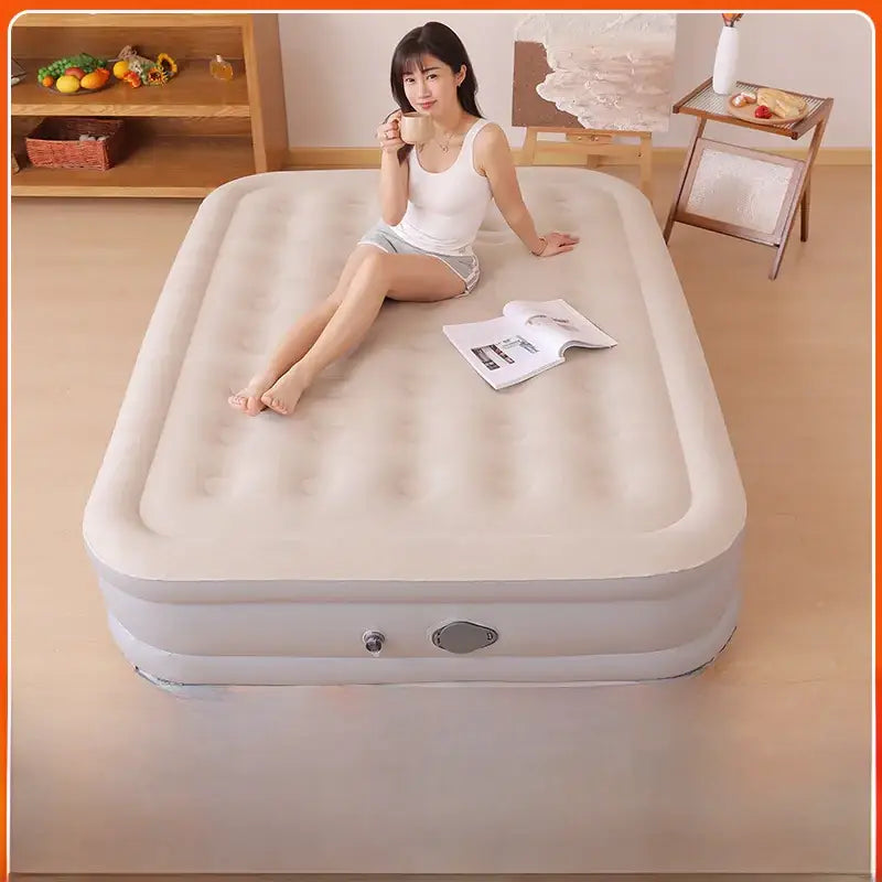 Outdoor Automatic Inflatable Air Mattress for Camping