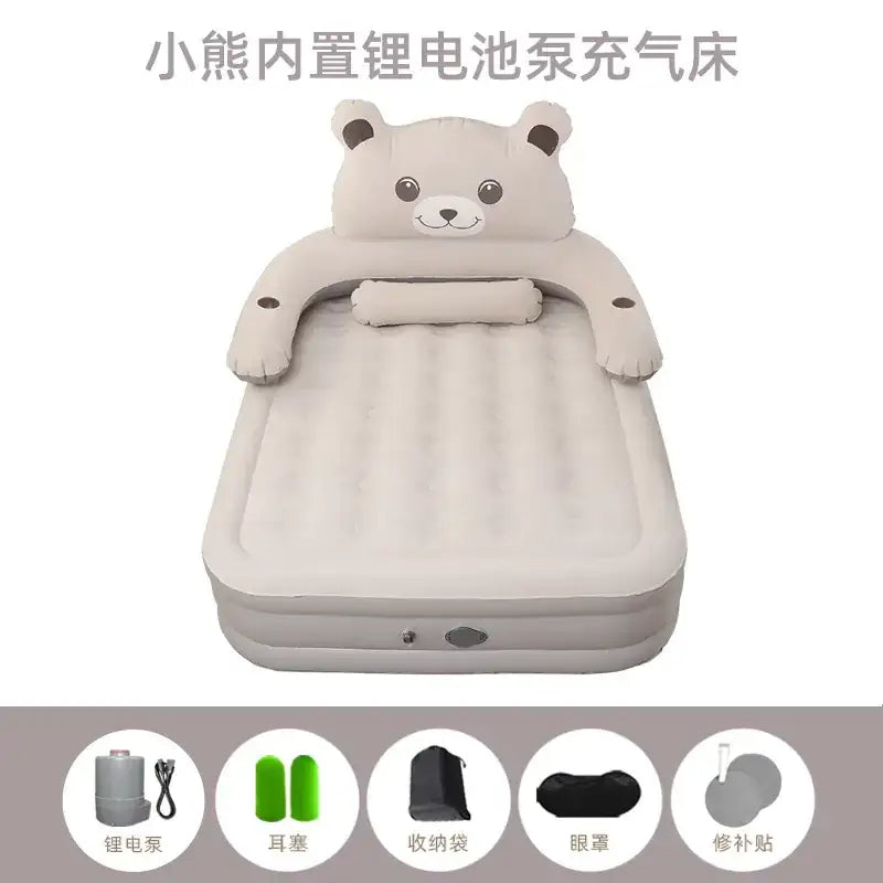 Outdoor Automatic Inflatable Air Mattress for Camping