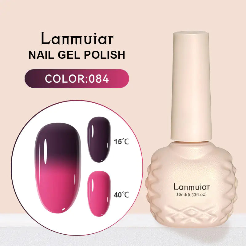 New Colorful Metallic Cat Eye Gel Nail Polish (In Stock)