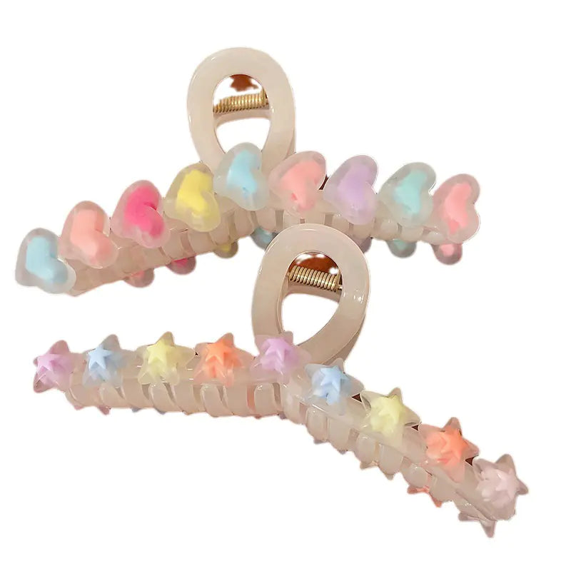 Love Star Hair Clip - Fashionable Simple Accessory - Joomcy