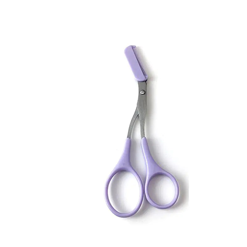Eyebrow Scissors with Comb for Beginners and Makeup - Joomcy