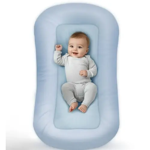 Pearl Cotton Baby Crib