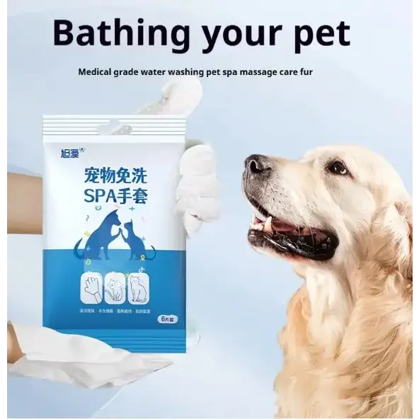 Pet Bath-Free Cleaning Gloves