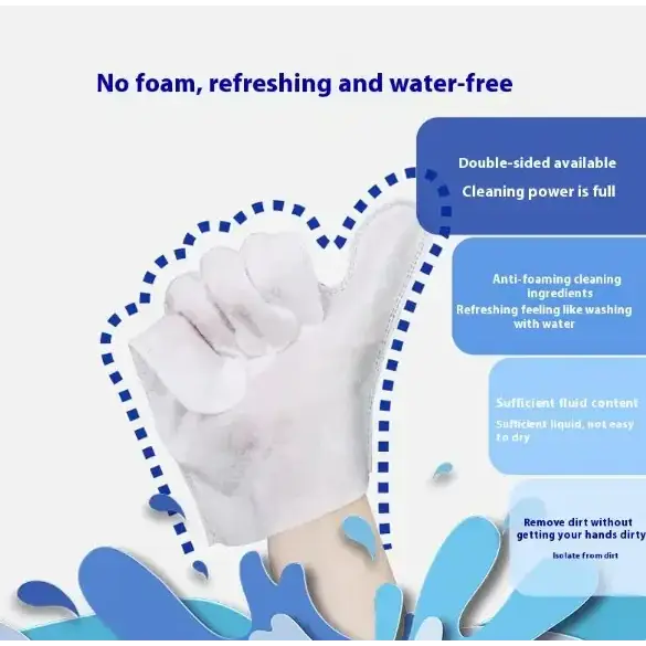 Pet Bath-Free Cleaning Gloves