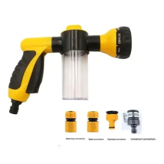 Pet Dog Wash Outdoor, High-Pressure Pet Shower Sprayer Dog Shower Brush And Pet Grooming Comb For Watering Flowers, Car Washing, Pet Bathing
