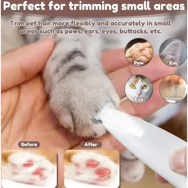Pets Paw Trimmer w/LED Light