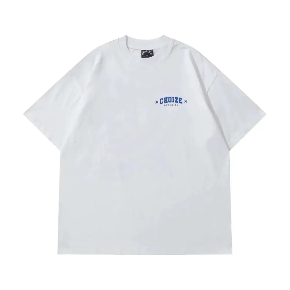 Phantom Letter Print Short Sleeve T-Shirt