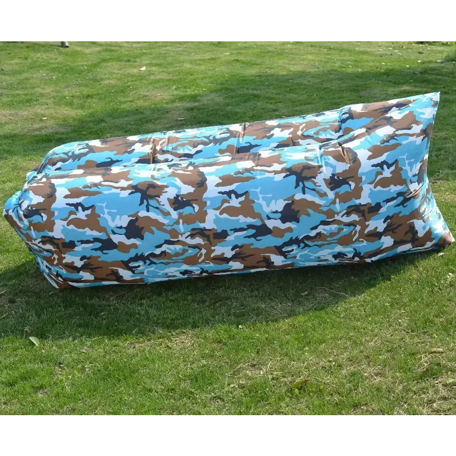 Portable Inflatable Rainbow Sofa and Sleeping Bag