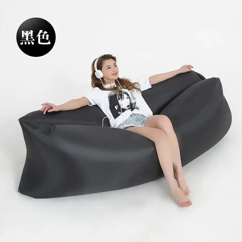 Portable Inflatable Sofa Bed for Outdoors and Travel