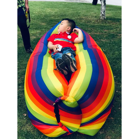 Portable Inflatable Sofa Bed for Outdoors and Travel