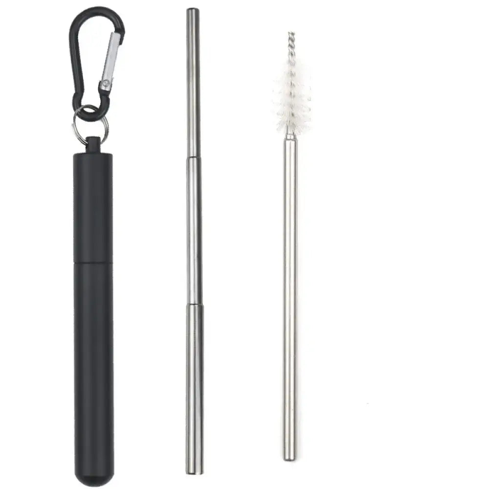 Portable Stainless Steel Telescopic Straw