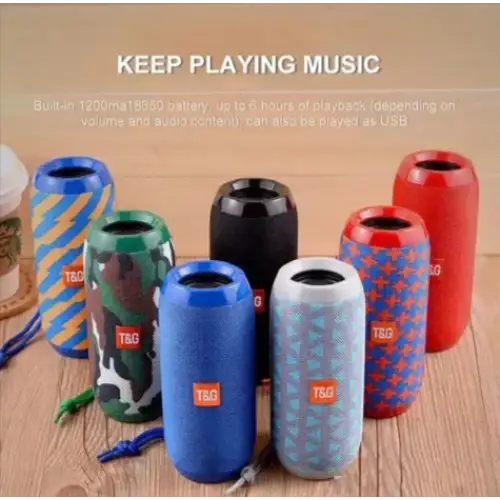 Portable Waterproof Bluetooth Speaker – 10W Subwoofer