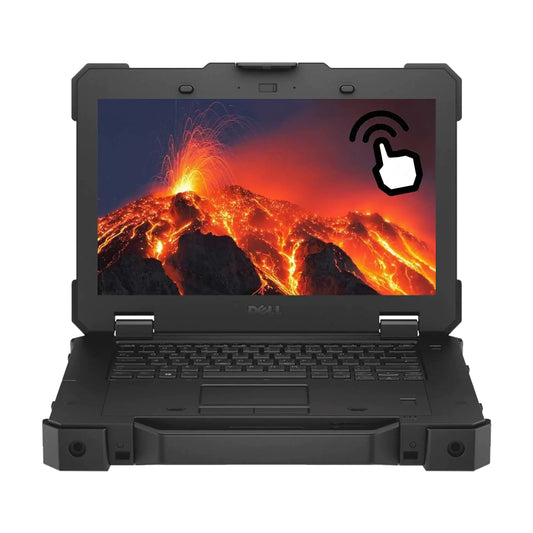 Dell Latitude 7414 Rugged Extreme Touchscreen Laptop 14in Touchscreen Laptop Tablet PC Core i5-6300U 3.0GHz 8GB RAM 256GB SSD Win10 pro(Renewed) - Joomcy