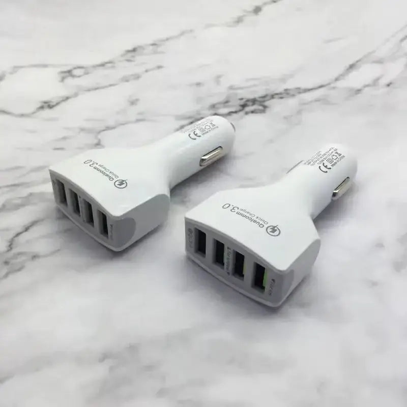 QC3.0 Fast Car Charger with 4 USB Ports