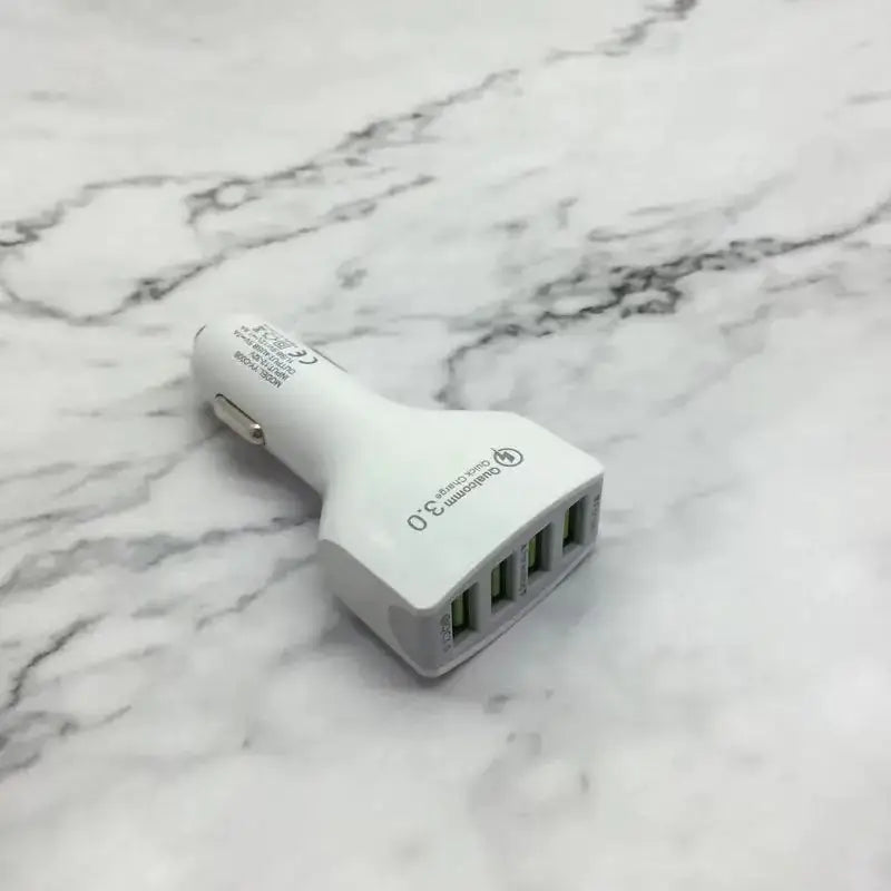 QC3.0 Fast Car Charger with 4 USB Ports