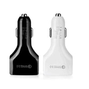 QC3.0 Fast Car Charger with 4 USB Ports