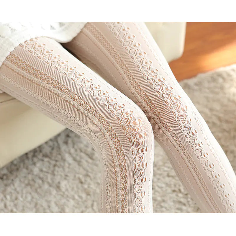 Spring and Summer Sexy Lolita Lace Pantyhose - Joomcy
