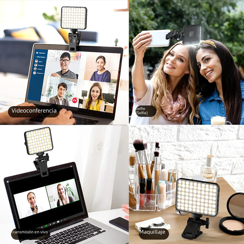 Video Conferencing Ring Light for Phones and Tablets