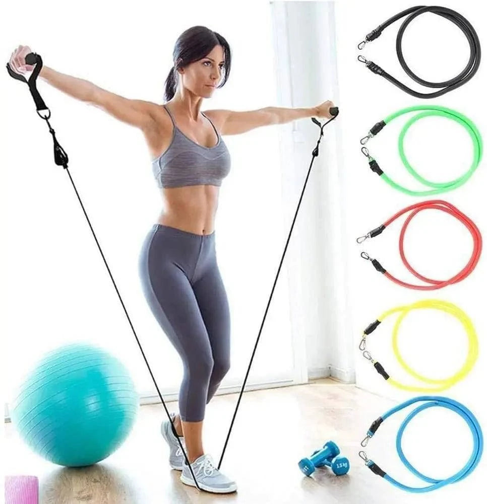 Resistance Pull rope Pilates Bands - Joomcy