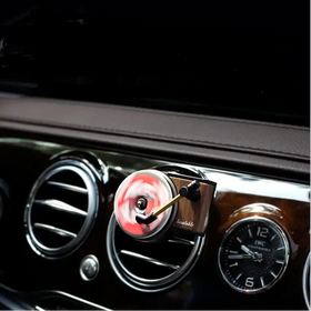 Retro Record Player Car Air Freshener Decoration