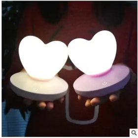 Romantic Heart-Shaped LED Night Light