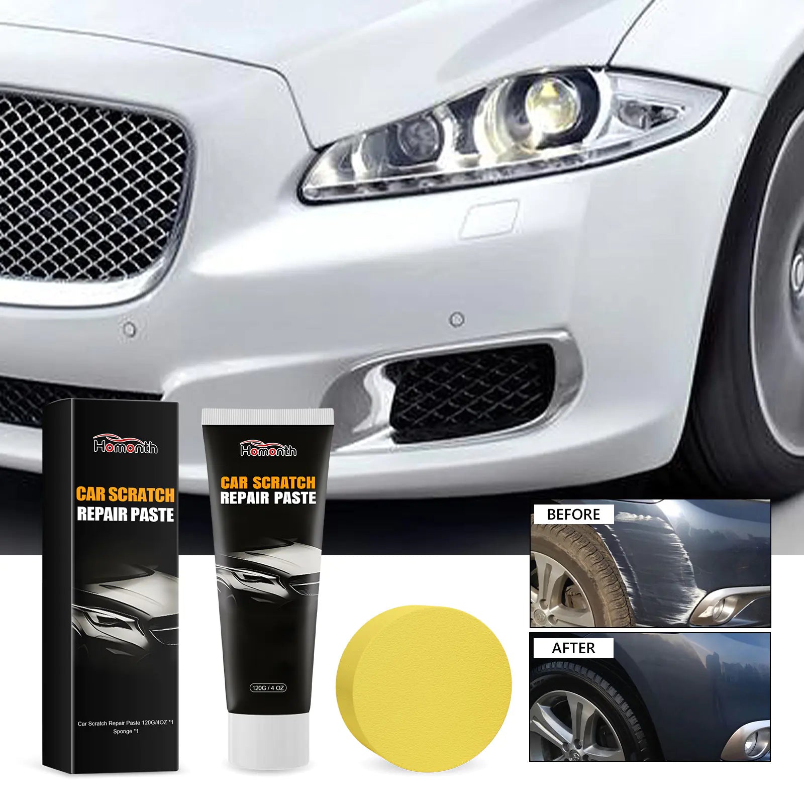 Homonth Car Scratch Repair and Polishing Paste